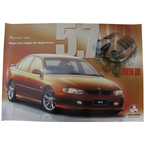 Holden VT SS Commodore Dealer Size Poster