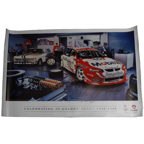 Skaife, Noske, Lowndes and Murphy Signed Poster