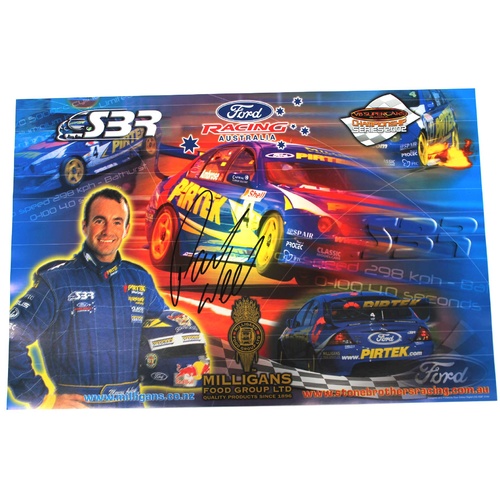 Signed Ford Racing Australia Poster