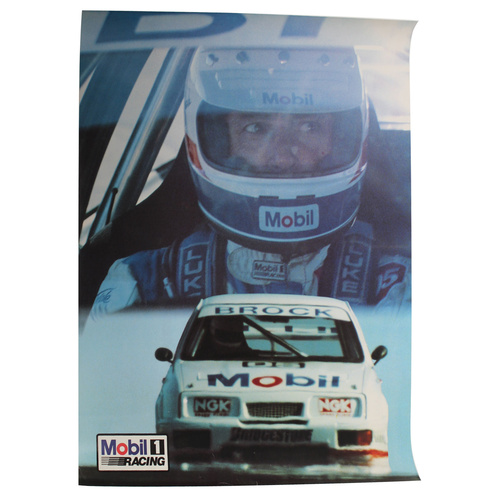 Peter Brock Mobil 1 Racing Poster