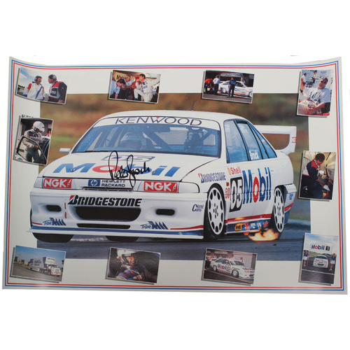 Signed Peter Brock Poster     
