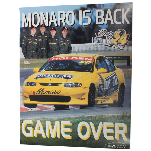 Bathurst 24 Hour Monaro is Back Poster