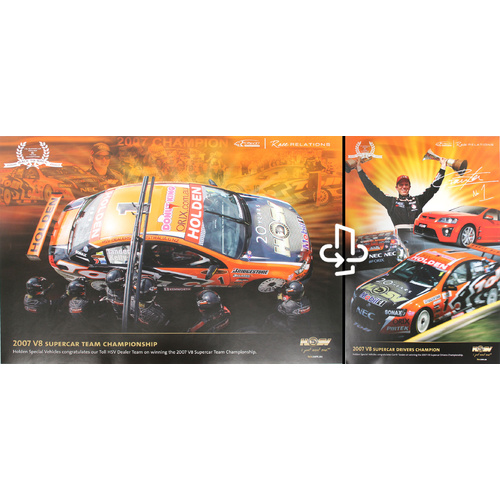Garth Tander Double Sided Poster