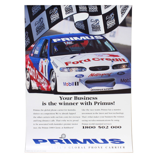 Glenn Seton Primus Poster