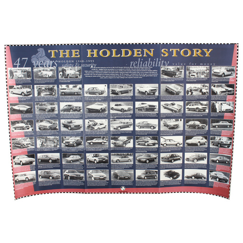 The Holden Story Poster 1948 - 1995