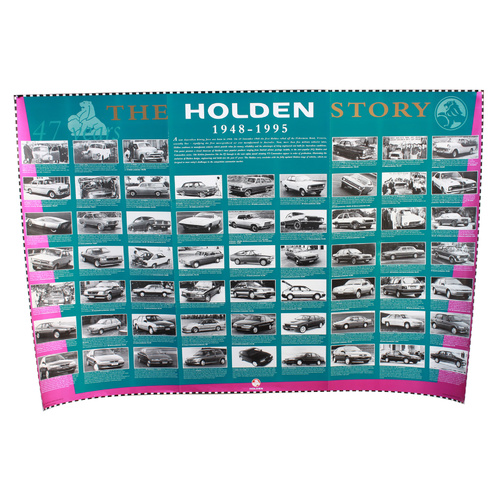 The Holden Story Poster 1948 - 1995