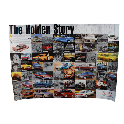 The Holden Story Poster 1948 - 1999