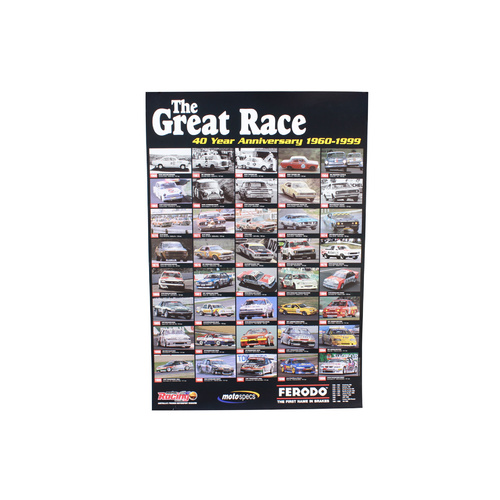 The Great Race 40 Years Anniversary Poster