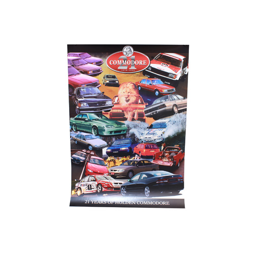 Commodore 21st Anniversary Poster