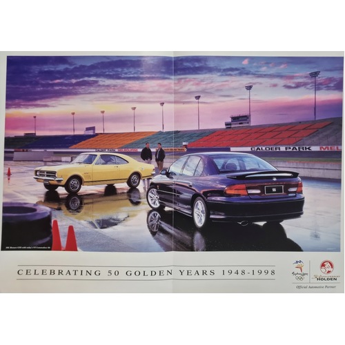 Holden VT SS Commodore / HK Monaro Dealer Poster