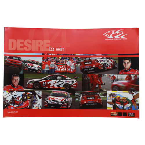 HRT Desire To Win Poster