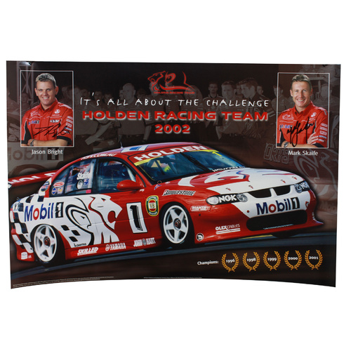 Signed HRT 2002 Poster