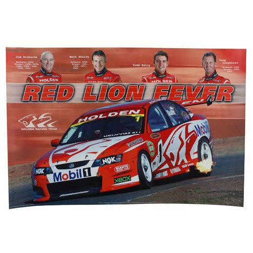 HRT Red Lion Fever Poster