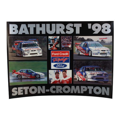 Bathurst 1998 Seton - Crompton Poster
