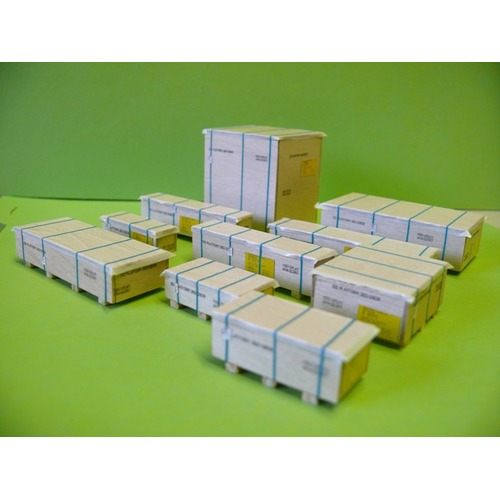 Wood Shipping Box Set Of 11 Transport Loads Suit 1:50 scale
