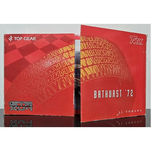 1:43 Peter Brock Holden LJ Torana GTR XU-1 1972 Bathurst Winner Trax Twin Set TRS8