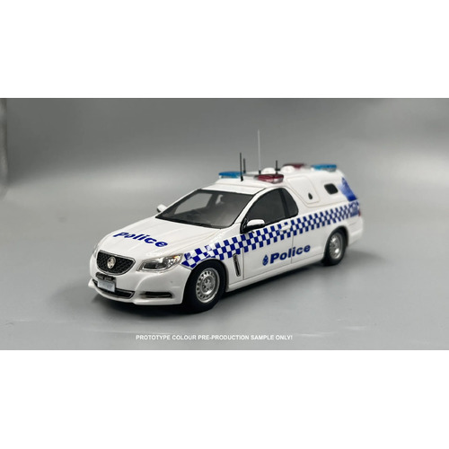 1:43 Victoria Police Divvy Van – 2017 Holden VF Series II Commodore Evoke Utility