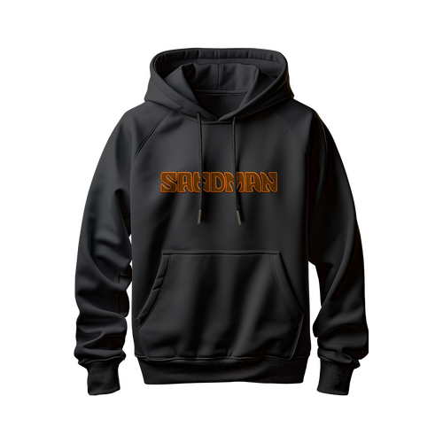 Retro Licensed Holden Sandman Supreme Hoodie Black Size: Small Logo Colour: Brown