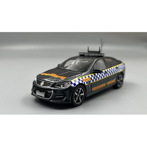 1:43 Victoria Police Highway Patrol 2018 VF Series II Commodore Sedan Grey