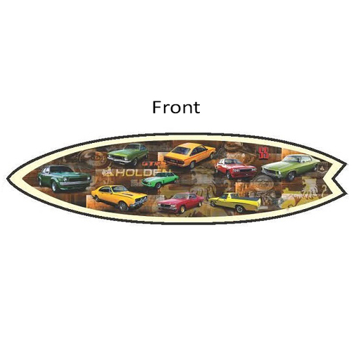 Licensed HOLDEN 70's Muscle Car Collection  Fibreglass Surfboard