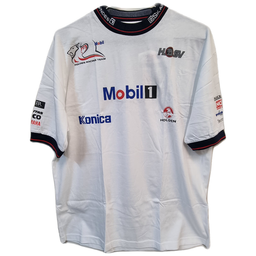 BNWT Holden Racing Team Mobil T Shirt 1999 Vintage Large HSV Lowndes Skaife