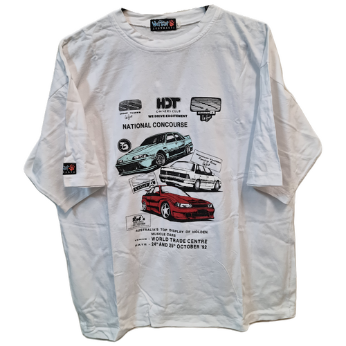 NWOT HDT Owners Club National Concourse 1992 Vintage T Shirt Large 