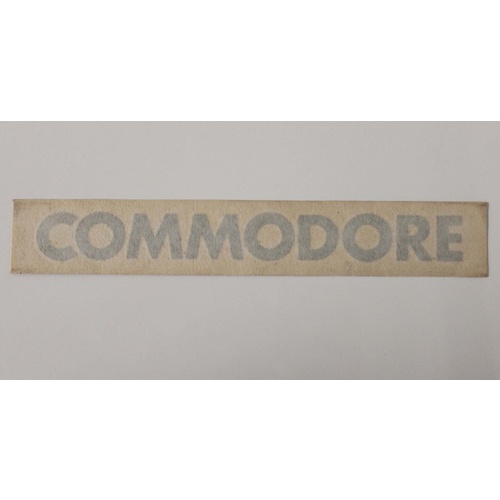 Commodore Decal