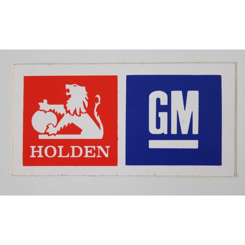 Holden GM Sticker