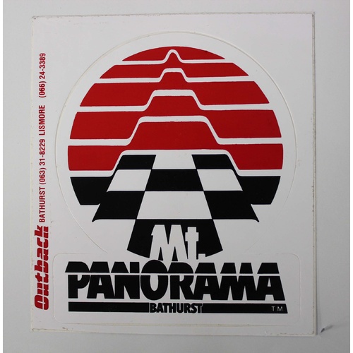 Bathurst 1000 Mt Panorama Ford Holden Sticker