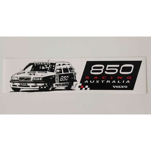 850 Racing Australia Volvo Decal