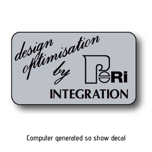 HDT VL Group A SS Peri Glass Decal