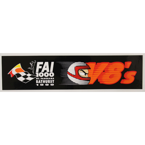 1999 FAI 1000 Classic Bathurst Sticker