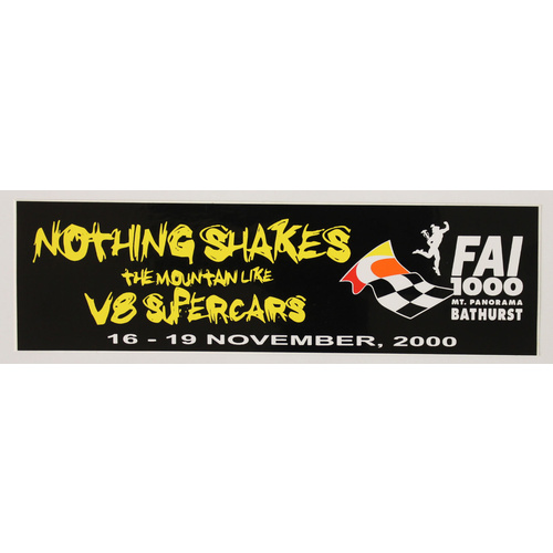 2000 FAI 1000 Classic Bathurst Sticker