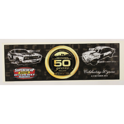 Mt Panorama 50th Anniversary Sticker