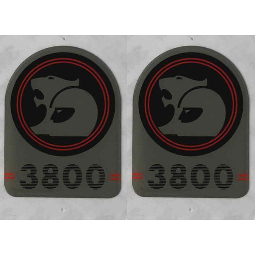 HSV VN SV 3800 Guard Bubble Badge Pair