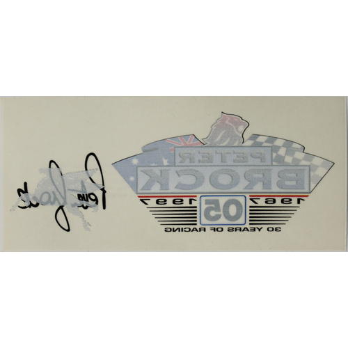 Peter Brock Decal