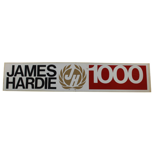 Large James Hardie 1000 Decal