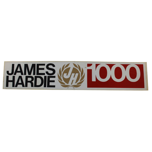 Large James Hardie 1000 Decal