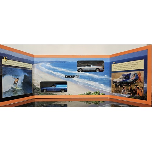 21st Anniversary 1:43 Top Gear Trax HZ Sandman UTE & VAN Set 