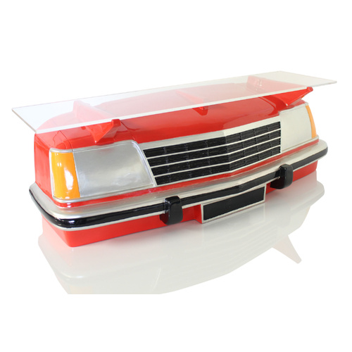 Red VB Commodore 3D Wall Mounted Shelf