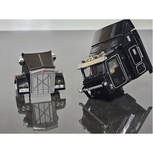 New 1:50 Drake Kenworth T909 Black Cab & Bonnet Custom Spare Parts Wrecking
