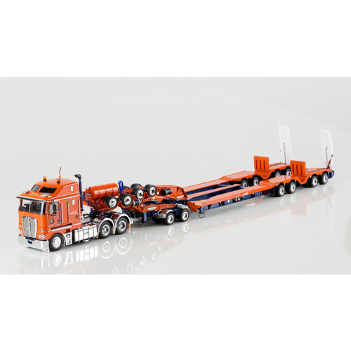 PC K200 & 4x8 Dragline Trailer - Orange