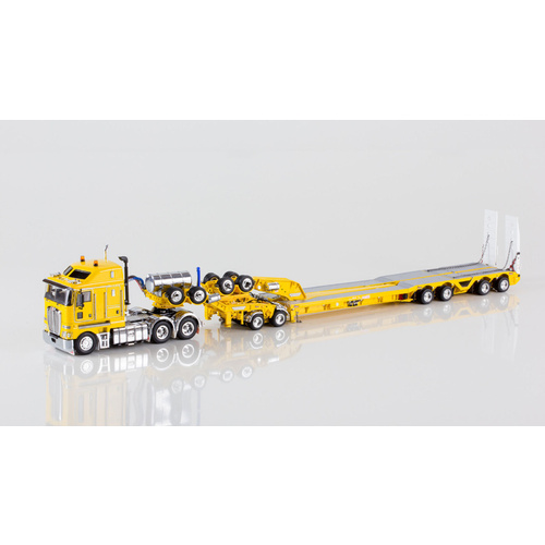 PC K200 & 4x8 Dragline Trailer - Chrome Yellow