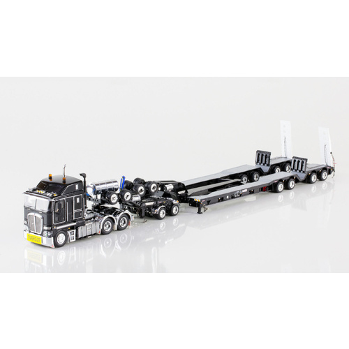K200 & 4x8 Dragline Trailer - Black New 
