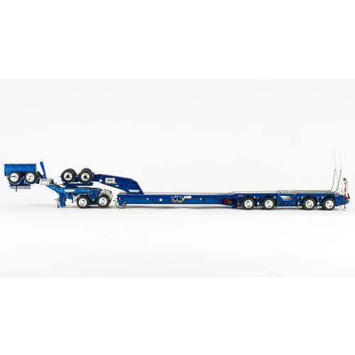 4x8 Dragline Bucket Trailer - Metallic Blue