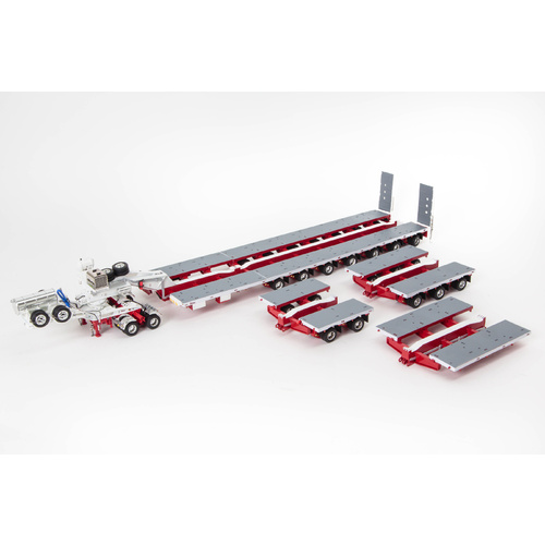 7x8 Steerable & Accessory Kit - White / Red