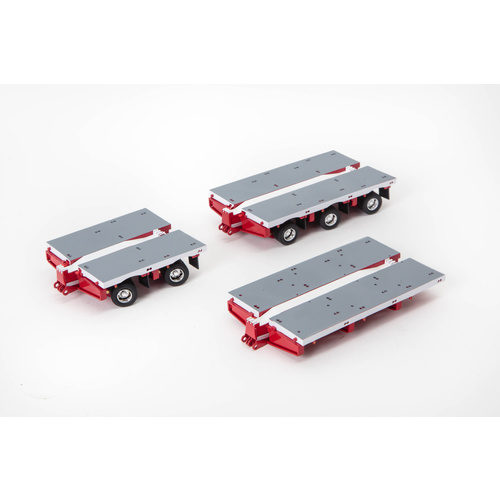 Steerable Trailer Accessory Kit - White / Red