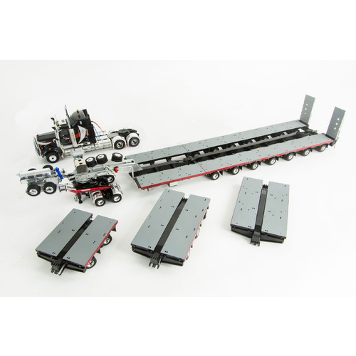 NHH C509 Prime Mover with 7x8 Steerable Trailer & Accessory Kit Complete Set