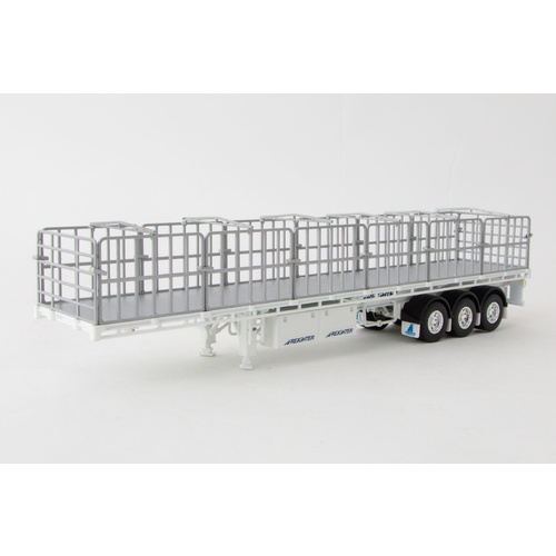 Flat Top Trailer - White