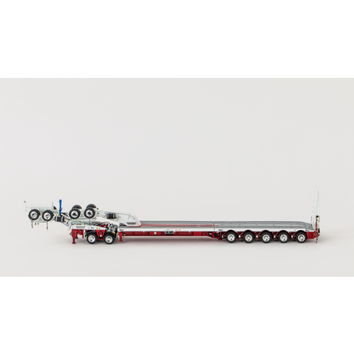 5x8 Swingwing Trailer - White / Red